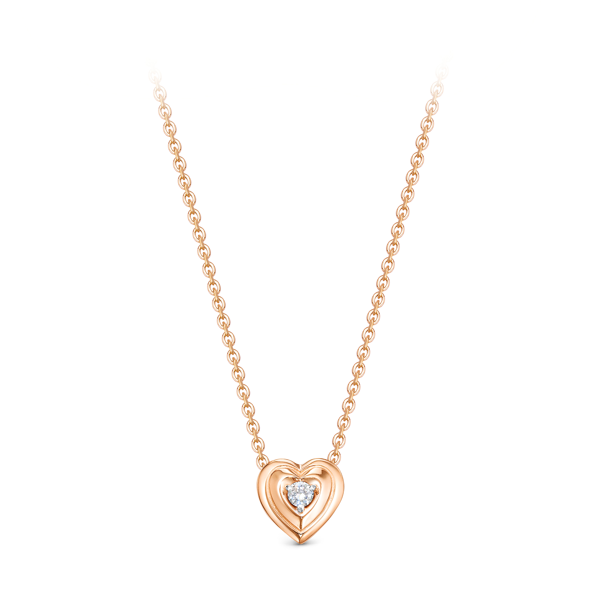 Колье из золота с камнем Бриллиант фото, цены