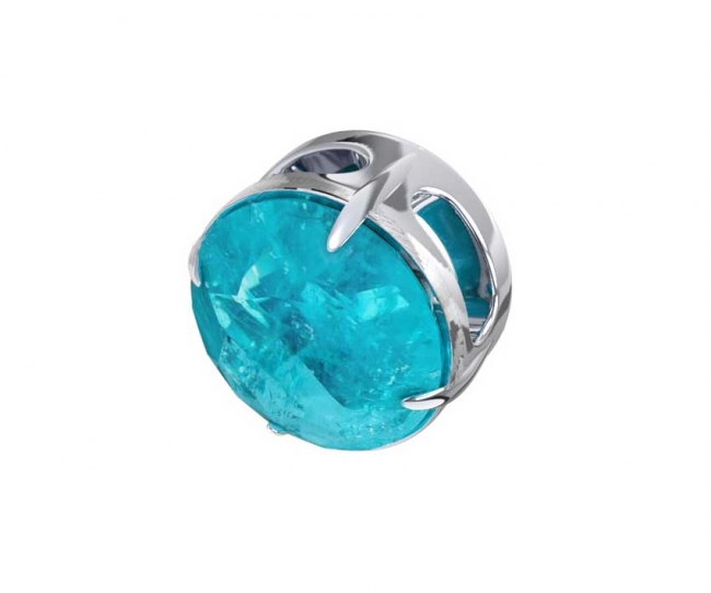 Подвеска из серебра с камнем Ситалл фото, цены