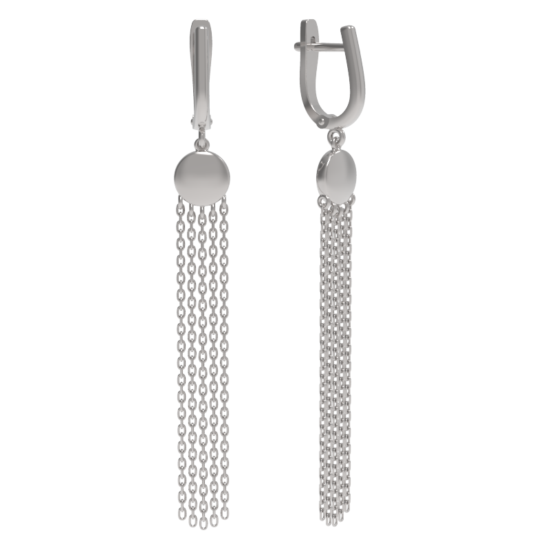 Серьги из серебра фото, цены