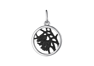 Подвеска из серебра с камнем вставками эмали фото, цены