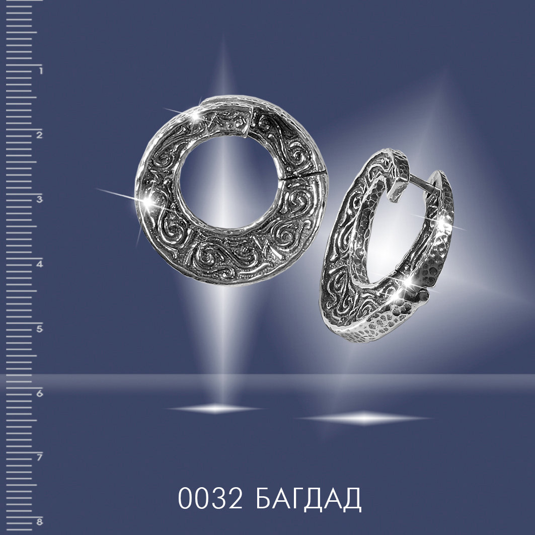 Серьги из серебра без вставок фото, цены