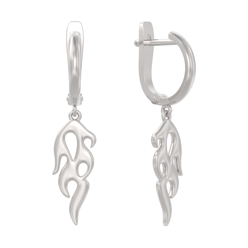 Серьги из серебра фото, цены