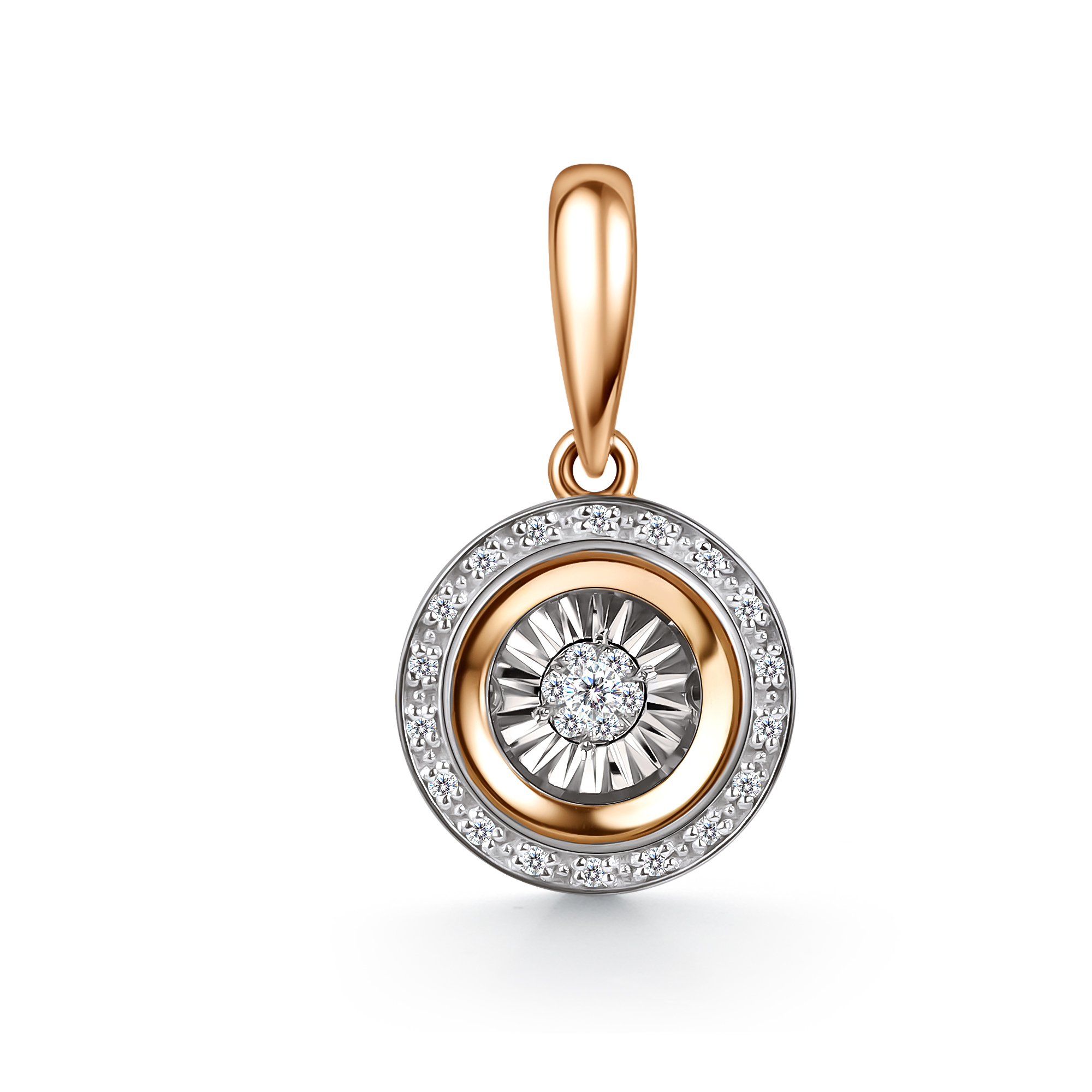 Подвеска из золота с камнем Бриллиант,  фото, цены