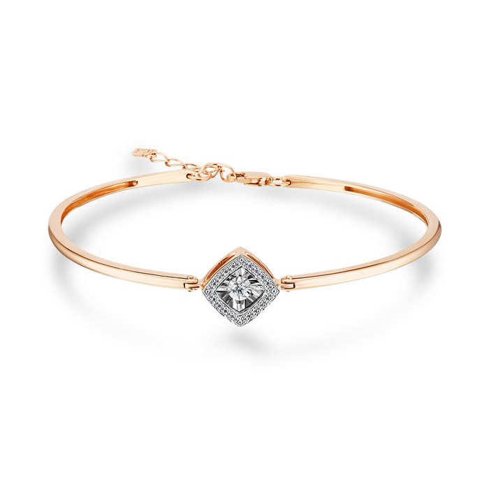 Браслет из золота с камнем Бриллиант,  фото, цены