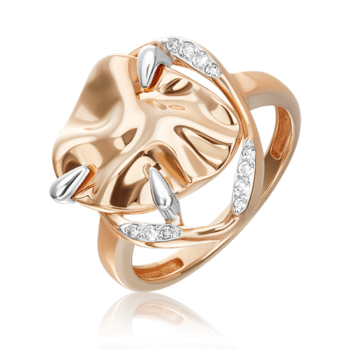 Кольцо из золота с камнем Топаз фото, цены