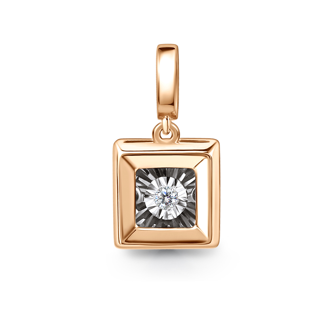 Подвеска из золота с камнем  фото, цены