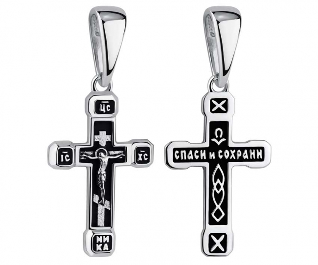 Крест из серебра фото, цены