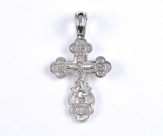 Крест из серебра фото, цены