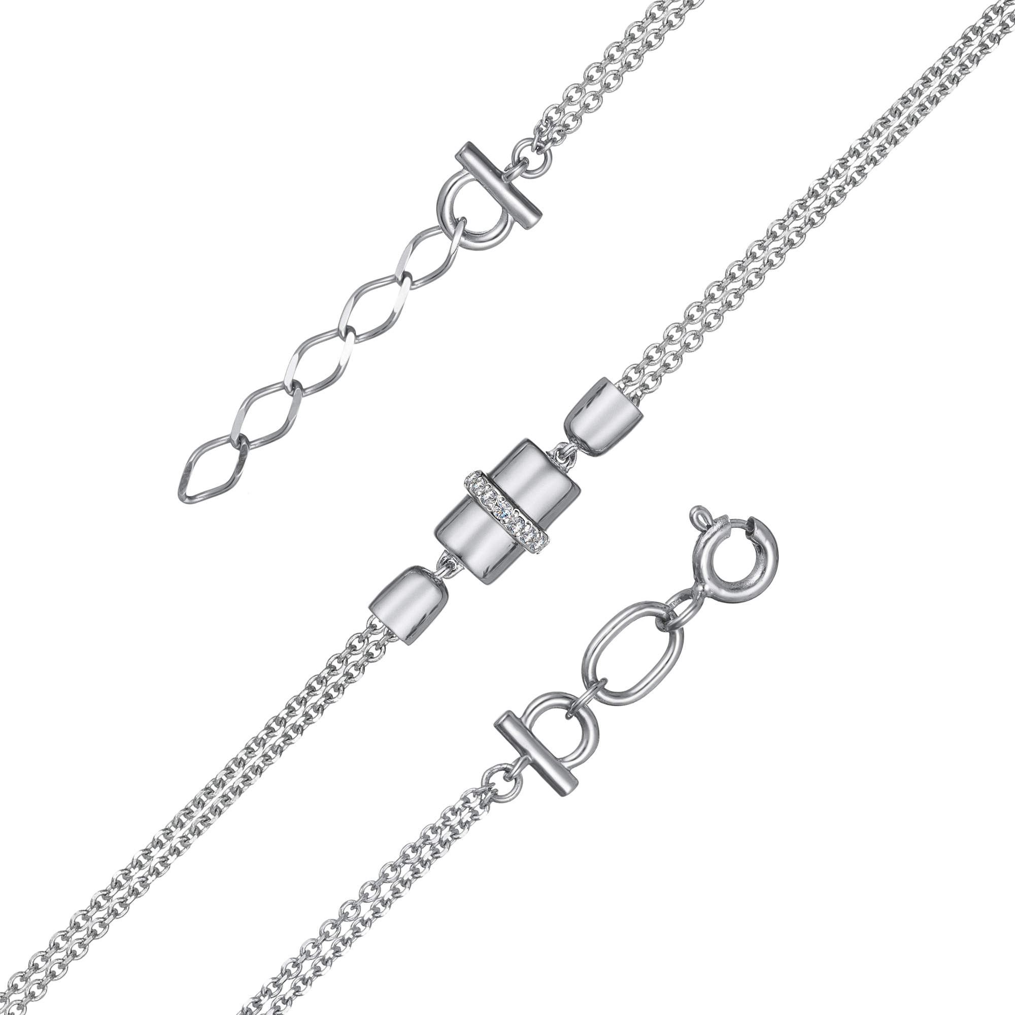 Браслет из золота с камнем Бриллиант фото, цены