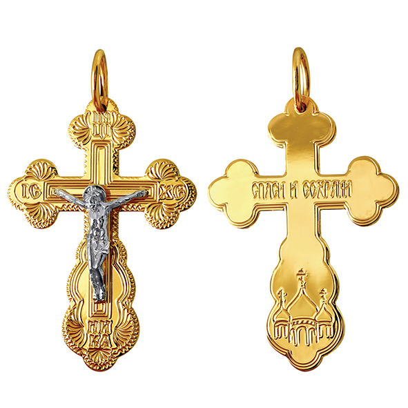 Крест из золота фото, цены