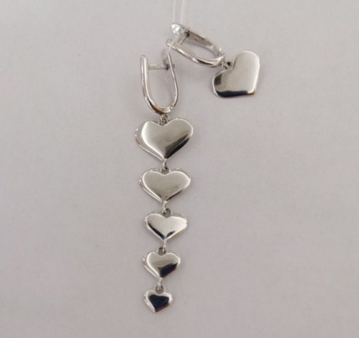 Серьги из серебра фото, цены