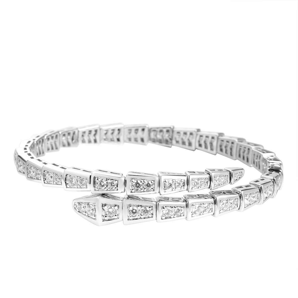 Браслет из серебра с камнем Фианит фото, цены