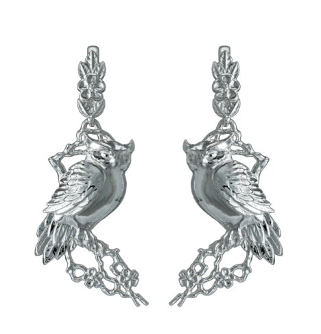 Серьги из серебра фото, цены