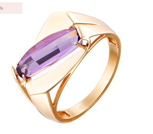 Кольцо из золота с камнем Ситалл фото, цены