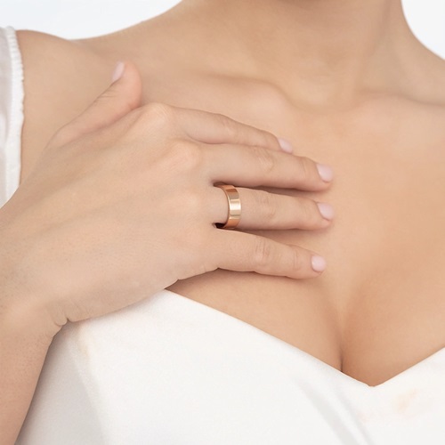 Кольцо из золота без вставок фото, цены