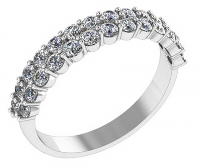 Кольцо из серебра с камнем Фианит фото, цены