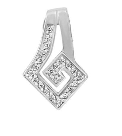 Подвеска из золота с камнем Бриллиант фото, цены