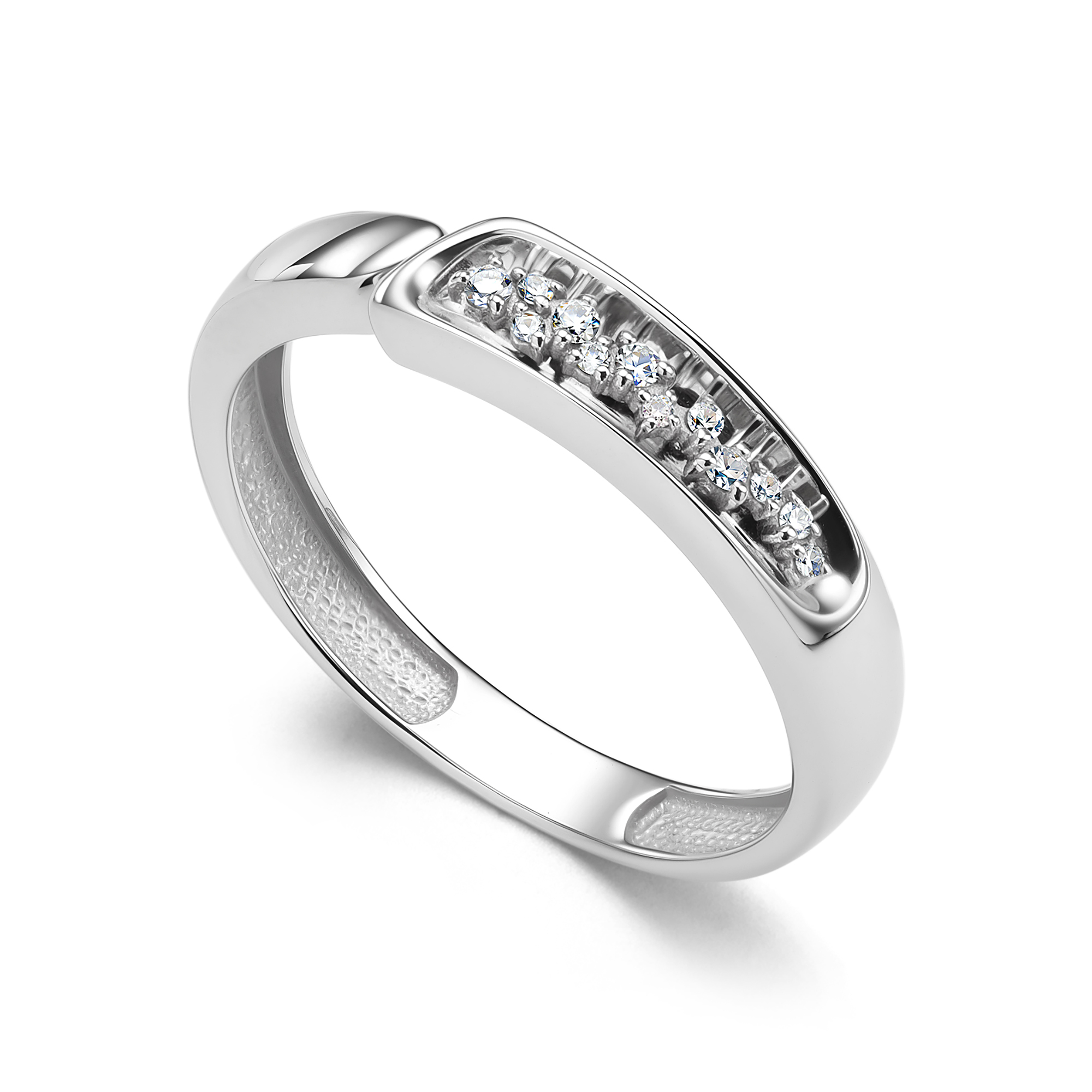 Кольцо из золота с камнем Бриллиант фото, цены