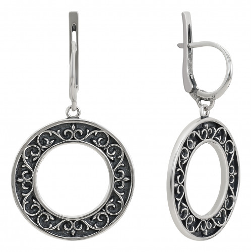 Серьги из серебра фото, цены