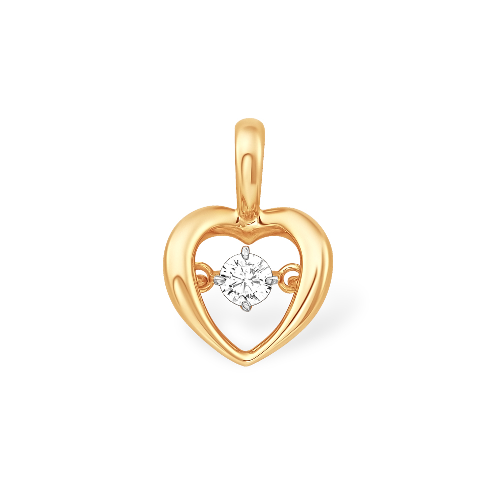 Подвеска из золота с камнем Фианит фото, цены