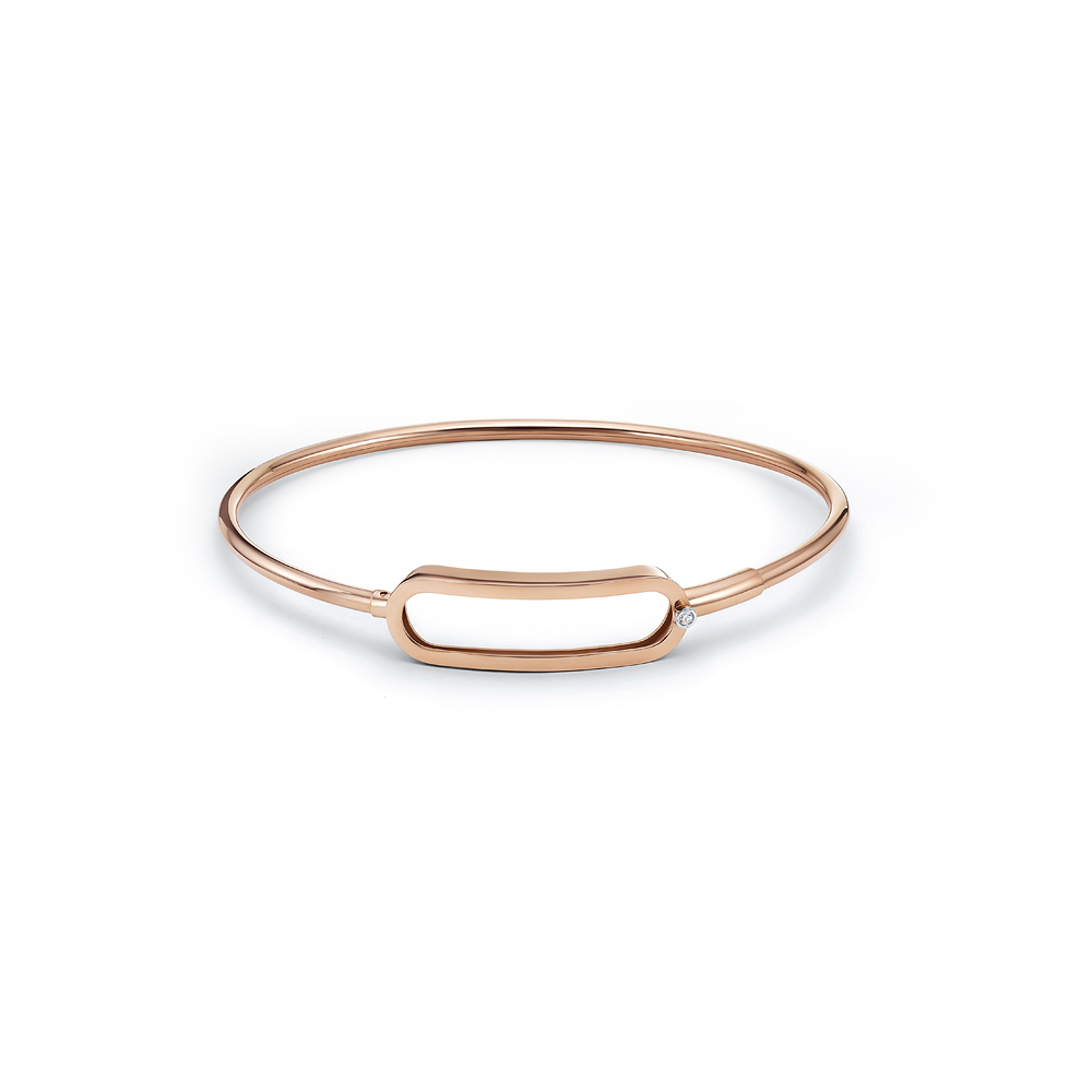 Браслет из золота с камнем Фианит фото, цены