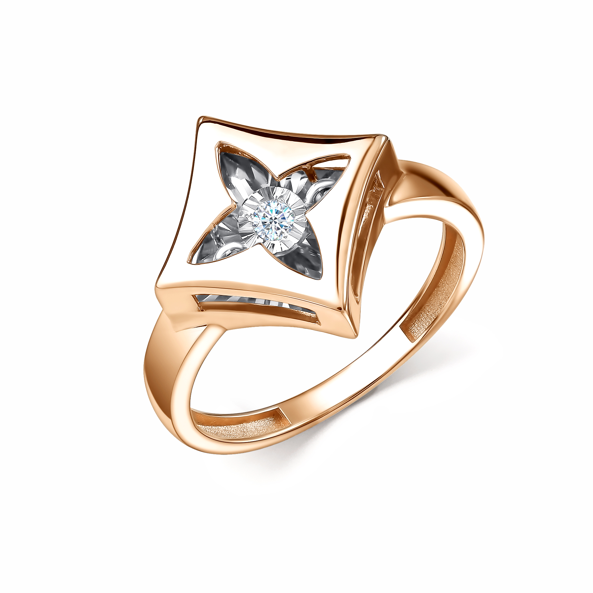 Кольцо из золота с камнем  фото, цены