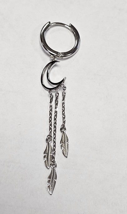 Серьга из серебра фото, цены