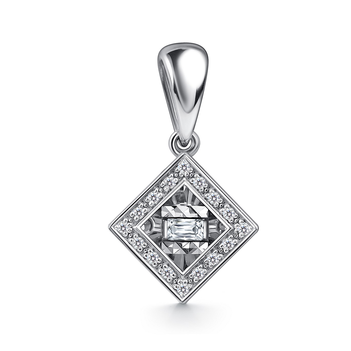 Подвеска из золота с камнем Бриллиант,  фото, цены