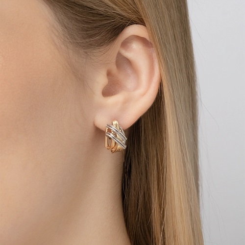 Серьги из золота без вставок фото, цены