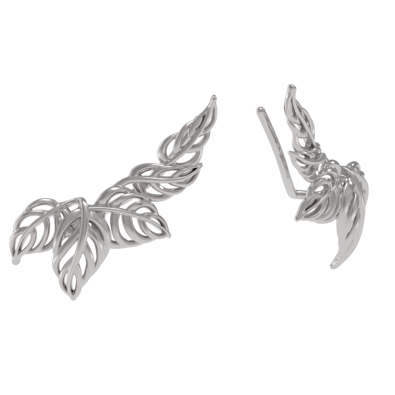 Серьги из серебра фото, цены