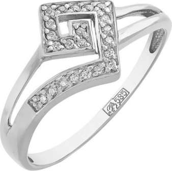 Кольцо из золота с камнем Бриллиант фото, цены