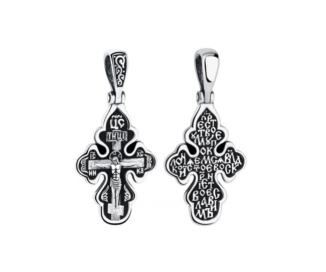 Крест из серебра фото, цены