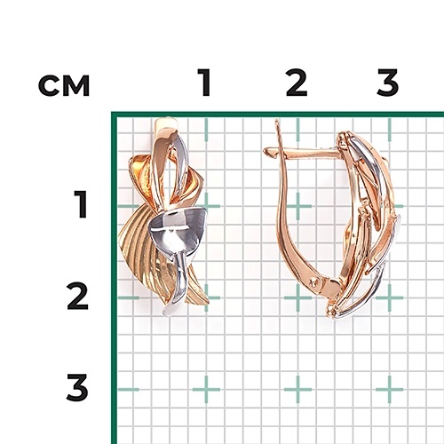 Серьги из золота без вставок фото, цены