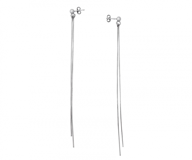 Серьги из серебра фото, цены