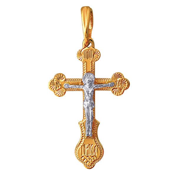 Крест из золота без вставок фото, цены