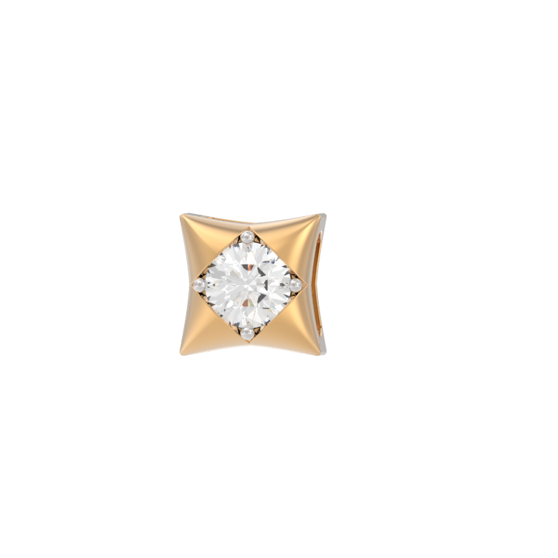 Подвеска из золота с камнем Фианит фото, цены