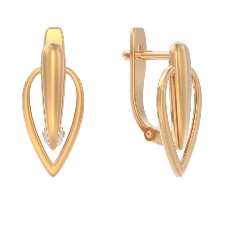 Серьги из золота фото, цены