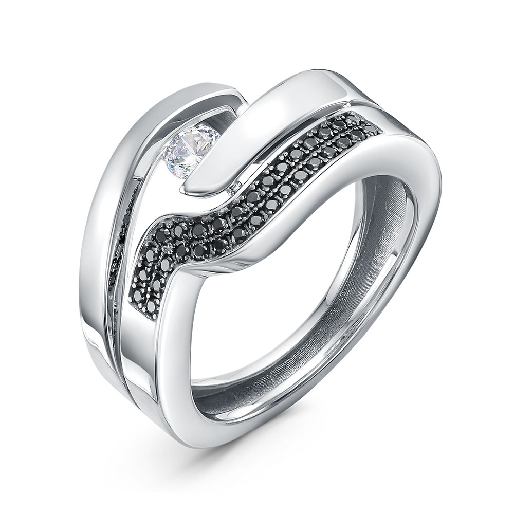 Кольцо из золота с камнем Фианит,  фото, цены