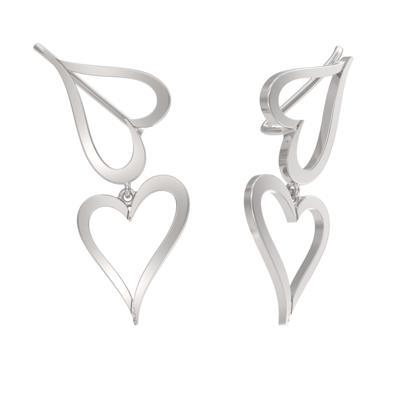 Серьги из серебра фото, цены