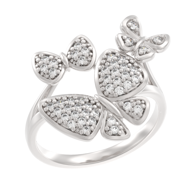 Кольцо из серебра с камнем Фианит фото, цены