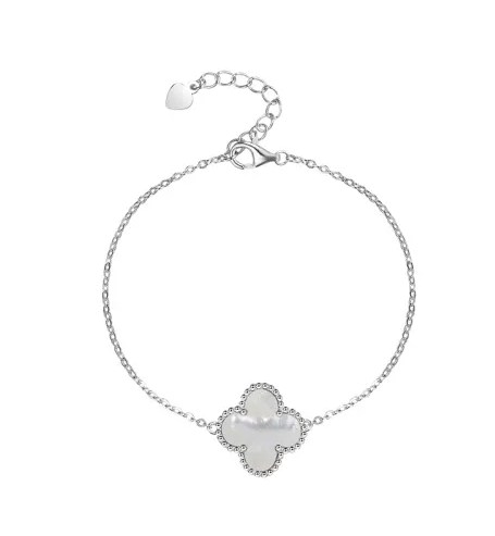 Браслет из серебра с камнем Перламутр фото, цены