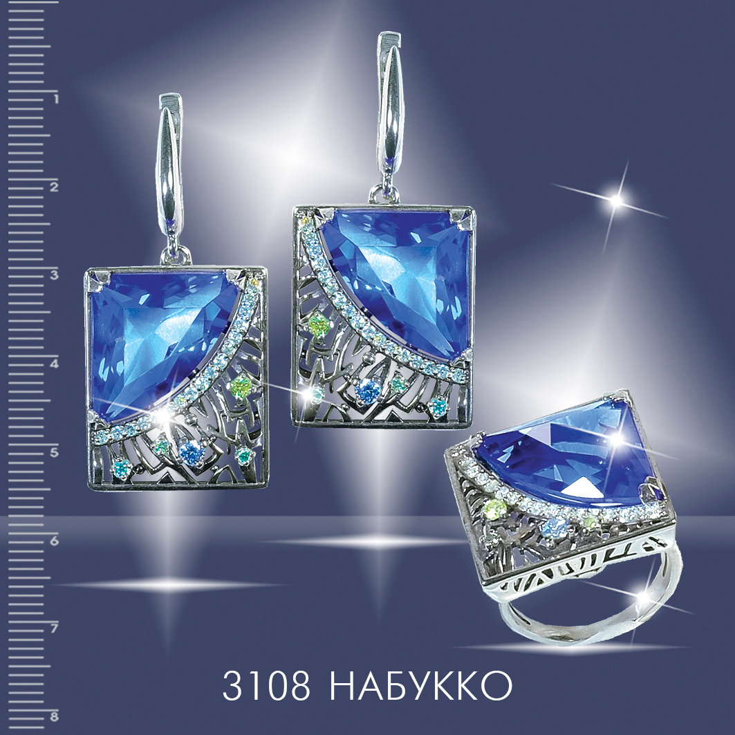 Серьги из серебра с камнем аметист фото, цены