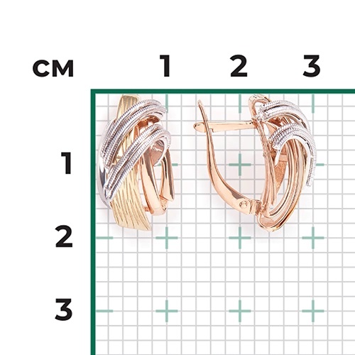 Серьги из золота без вставок фото, цены