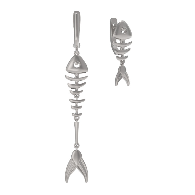 Серьги из серебра фото, цены