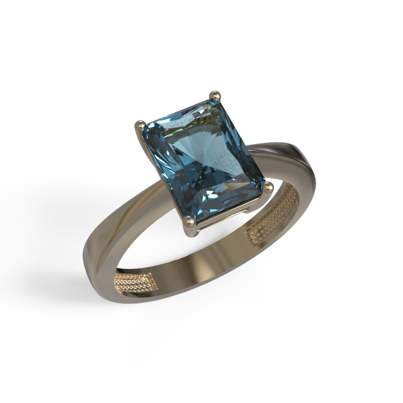 Кольцо из золота с камнем Топаз фото, цены