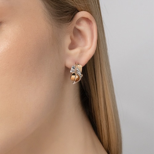 Серьги из золота без вставок фото, цены