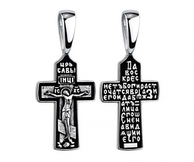 Крест из серебра фото, цены