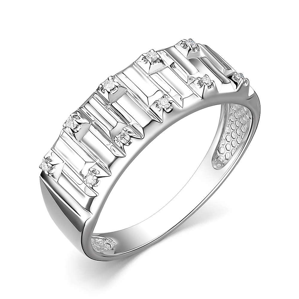 Кольцо из золота с камнем Бриллиант фото, цены