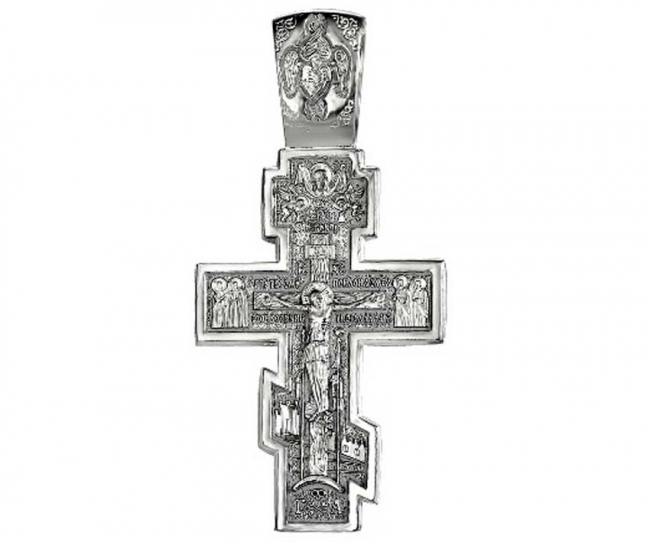 Крест из серебра фото, цены