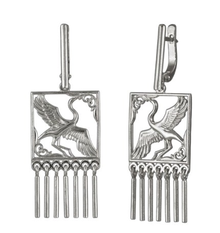 Серьги из серебра фото, цены